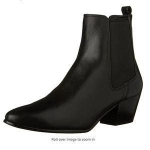 Sam Edelman Black Leather Reesa Booties